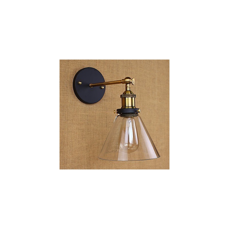 Aplique de pared decorativo estilo campanilla industrial estilo americano