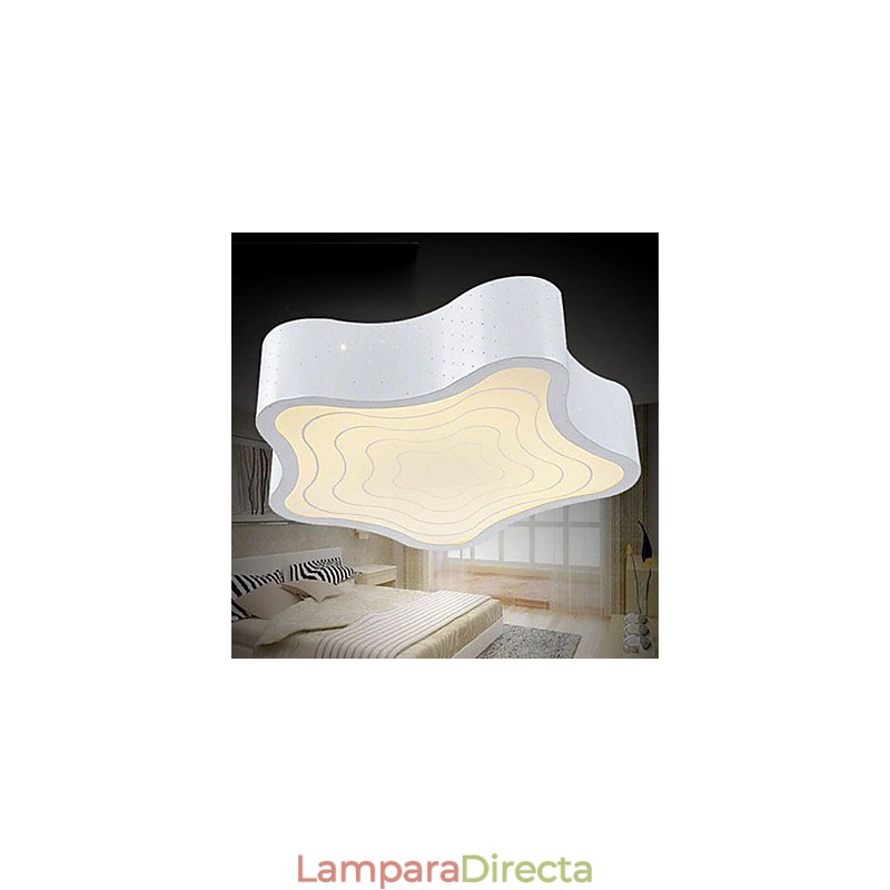 Luz de cúpula absorbente geométrica moderna, creativa, contraída y contemporánea.