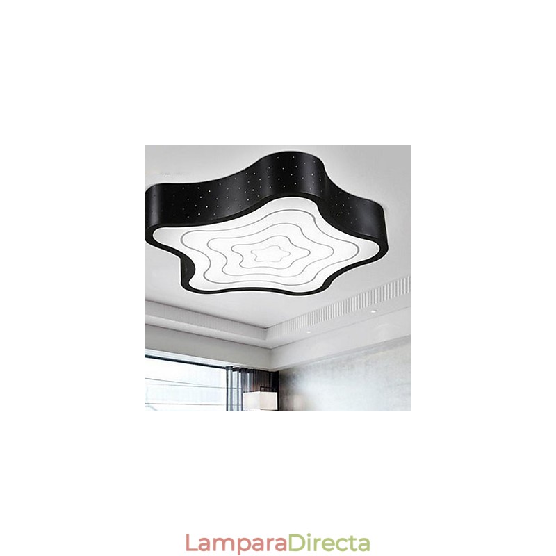 Luz de cúpula absorbente geométrica moderna, creativa, contraída y contemporánea.