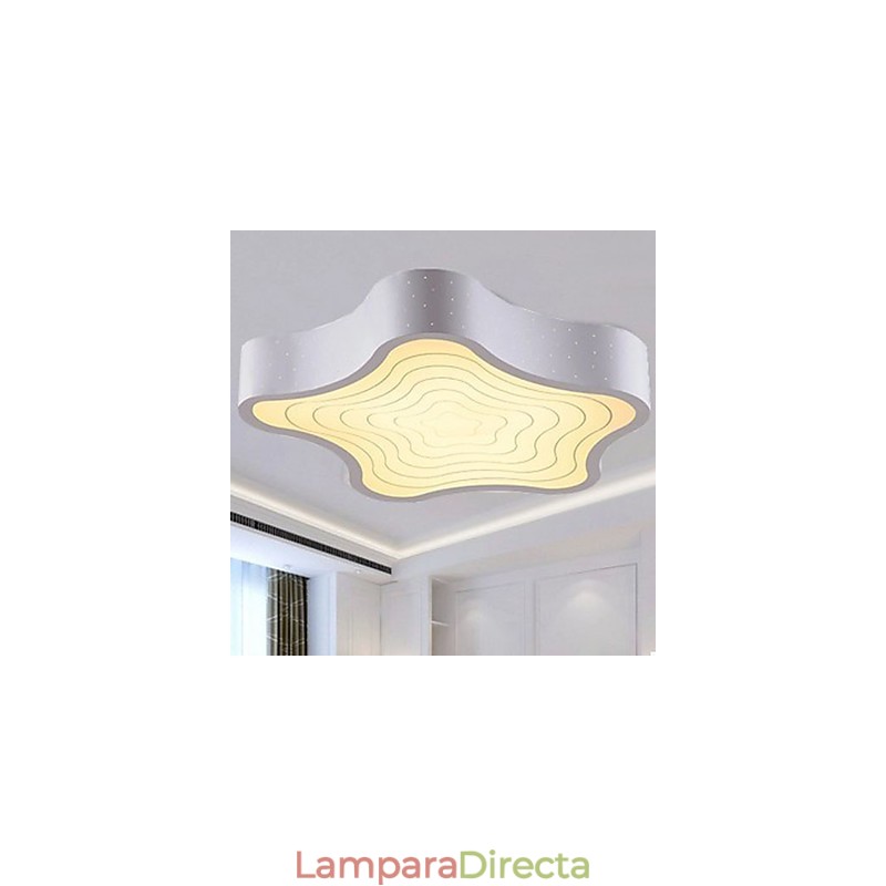 Luz de cúpula absorbente geométrica moderna, creativa, contraída y contemporánea.