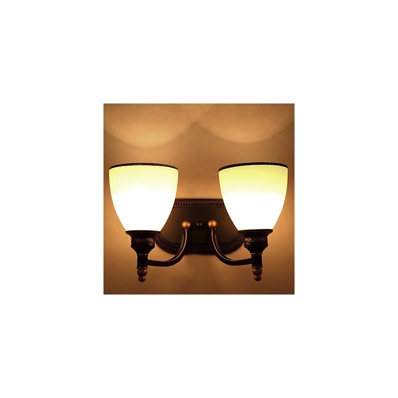 Lámpara de pared estilo industrial, estilo europeo, para mesita de noche, balcón, escalera, café, pasillo, restaurante