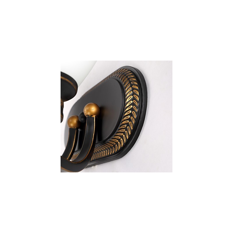 Lámpara de pared estilo industrial, estilo europeo, para mesita de noche, balcón, escalera, café, pasillo, restaurante
