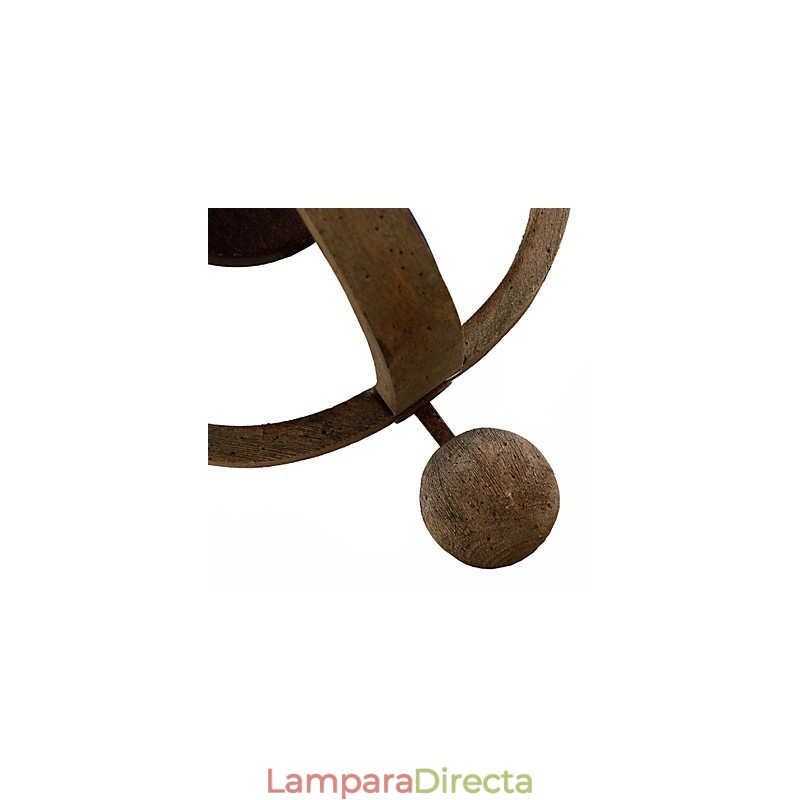 Apliques de pared estilo mini rústico de madera de bambú