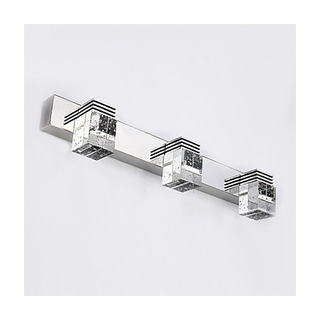Apliques de pared Iluminación de baño Bañadores de pared Cristal Mini Estilo Moderno Contemporáneo Metal Apliques de pared Iluminación de baño Bañadores de pared Cristal Mini Estilo Moderno Contemporáneo Metal