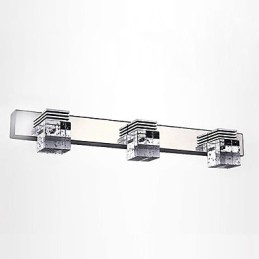 Apliques de pared Iluminación de baño Bañadores de pared Cristal Mini Estilo Moderno Contemporáneo Metal