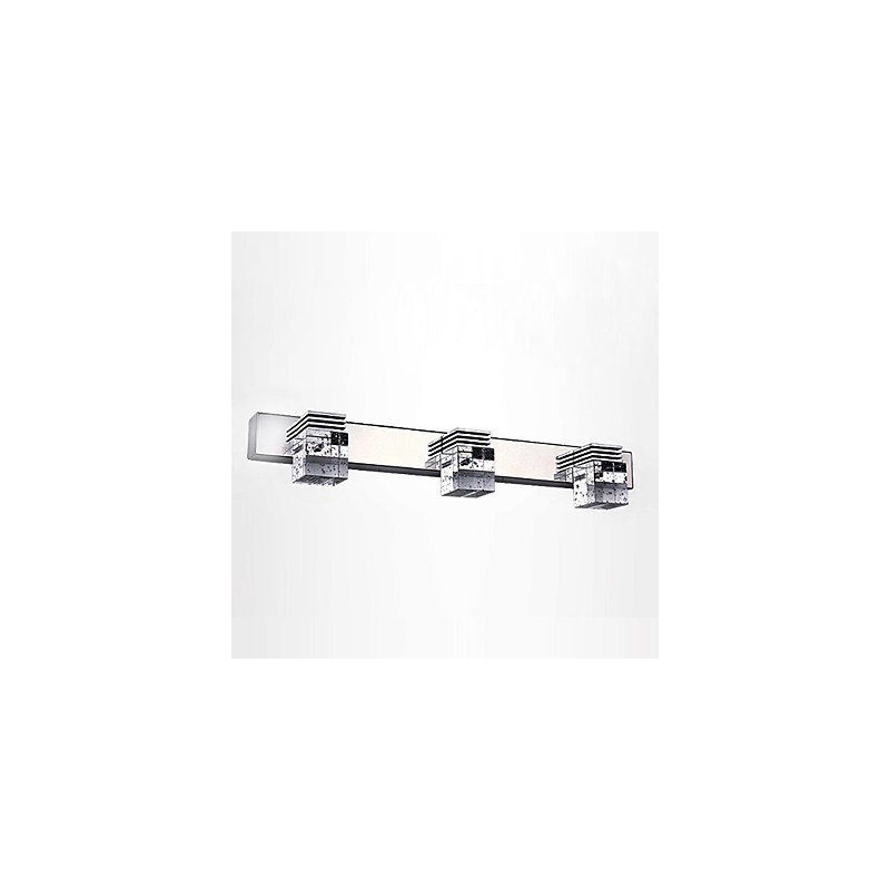 Apliques de pared Iluminación de baño Bañadores de pared Cristal Mini Estilo Moderno Contemporáneo Metal