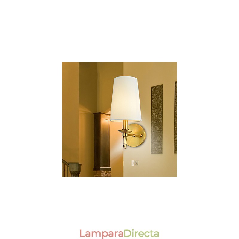 Lámparas de pared de metal modernas, lámparas de pared sencillas para cocina, bar, cafetería, pasillo, balcón, lámpara de pared
