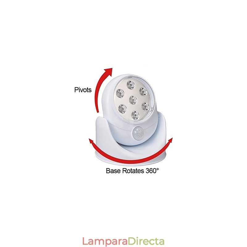 Luz inalámbrica activada por movimiento con sensor de movimiento Stick Up