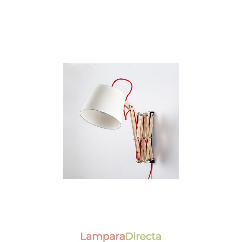 Apliques de pared Lámparas de pared de lectura Estilo mini Tradicional Clásico Madera Bambú