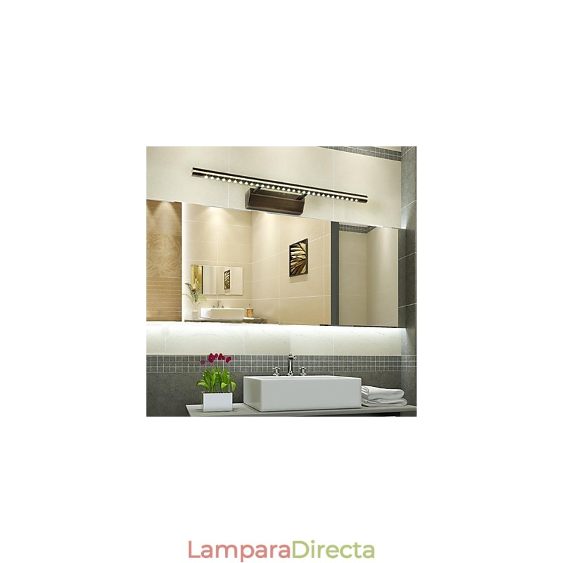 Iluminación de baño Bañadores de pared Apliques de pared de lectura Mini estilo Country Metal