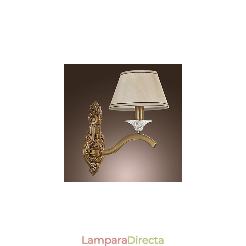 Apliques de pared tradicionales clásicos de metal