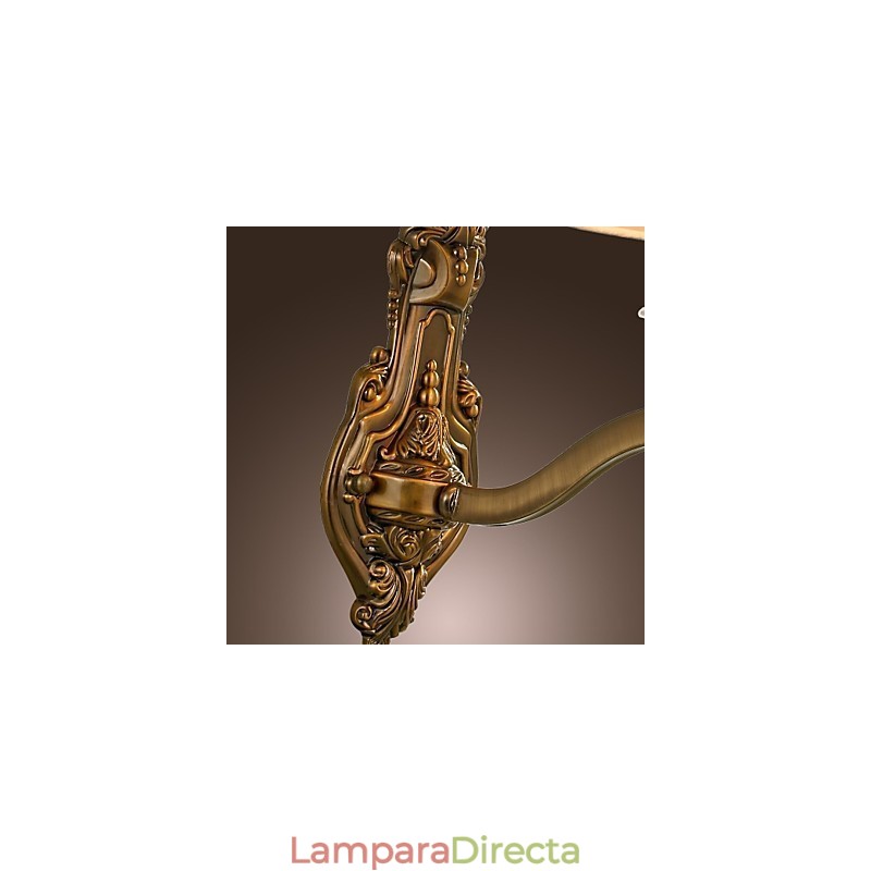 Apliques de pared tradicionales clásicos de metal