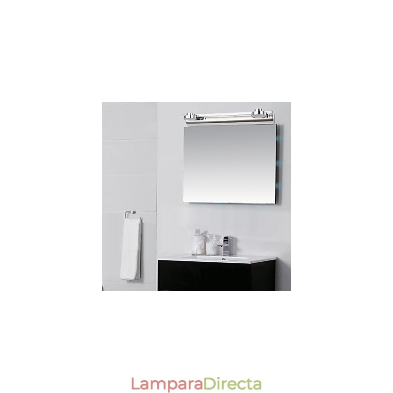 Apliques de pared Iluminación de baño Lámparas de pared de lectura Estilo mini Moderno Contemporáneo Metal