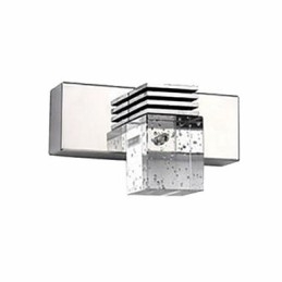 Apliques de pared Iluminación de baño Bañadores de pared Cristal Mini Estilo Moderno Contemporáneo Metal