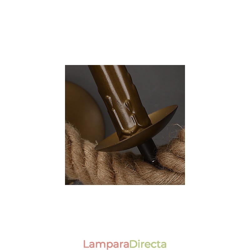 Lámparas de pared clásicas retro para dormitorio, lámpara de pared de hierro europea para pasillo, balcón, sala de estar