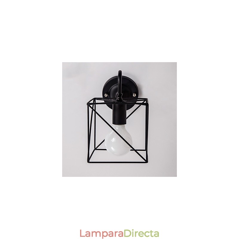 Lámparas de pared de la industria americana, estilo nostálgico vintage de hierro forjado para loft, pasillo y balcón.