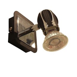 Lámparas de pared negras modernas para baño, 3 W
