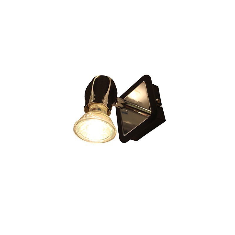 Lámparas de pared negras modernas para baño, 3 W