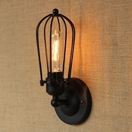 Lámpara de pared decorativa de diseño industrial minimalista retro para balcón, pasillo y escaleras.