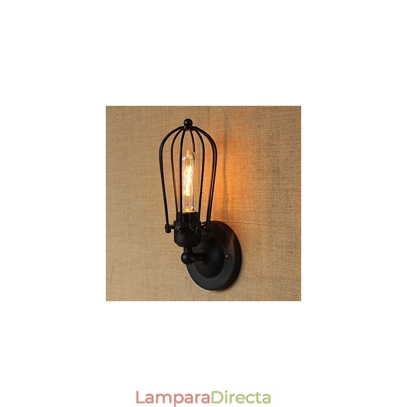 Lámpara de pared decorativa de diseño industrial minimalista retro para balcón, pasillo y escaleras.
