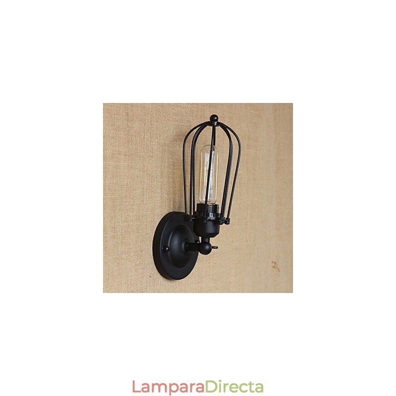 Lámpara de pared decorativa de diseño industrial minimalista retro para balcón, pasillo y escaleras.