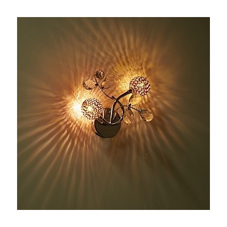 Apliques de pared de cristal estilo mini, modernos y contemporáneos de metal. Apliques de pared de cristal estilo mini, modernos y contemporáneos de metal.