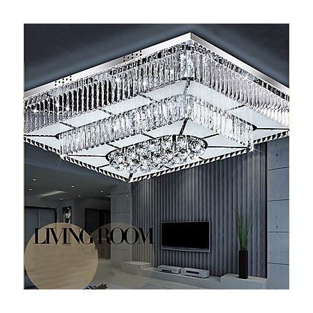 Lámpara de techo de cristal contemporánea moderna Lámpara de techo de cristal contemporánea moderna