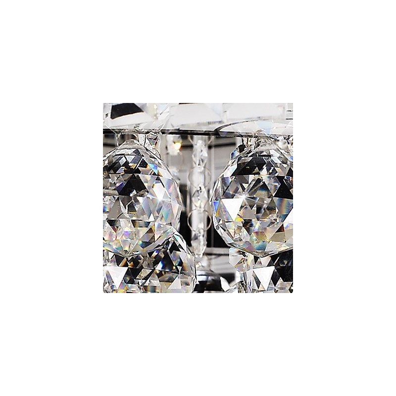 Lámpara de techo de cristal contemporánea moderna