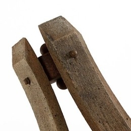 Apliques de pared estilo mini rústico de madera de bambú