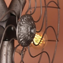 Apliques de pared estilo mini de metal campestre