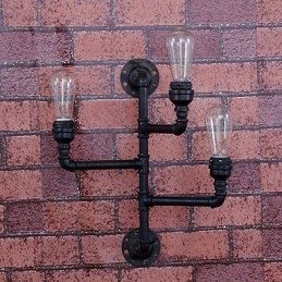 Apliques de pared estilo mini rústico de metal