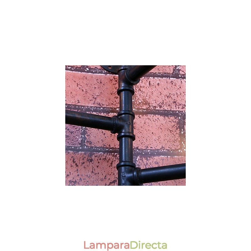 Apliques de pared estilo mini rústico de metal