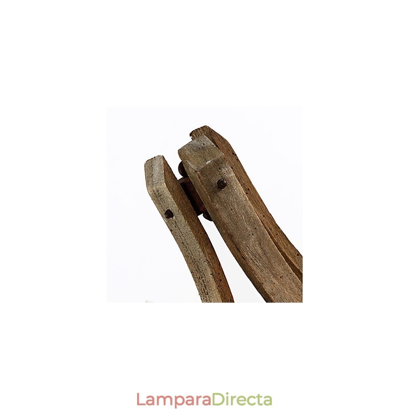 Lámpara de pared de madera rústica americana vintage con forma de barril de vino, ideal para sala de estar y dormitorio.