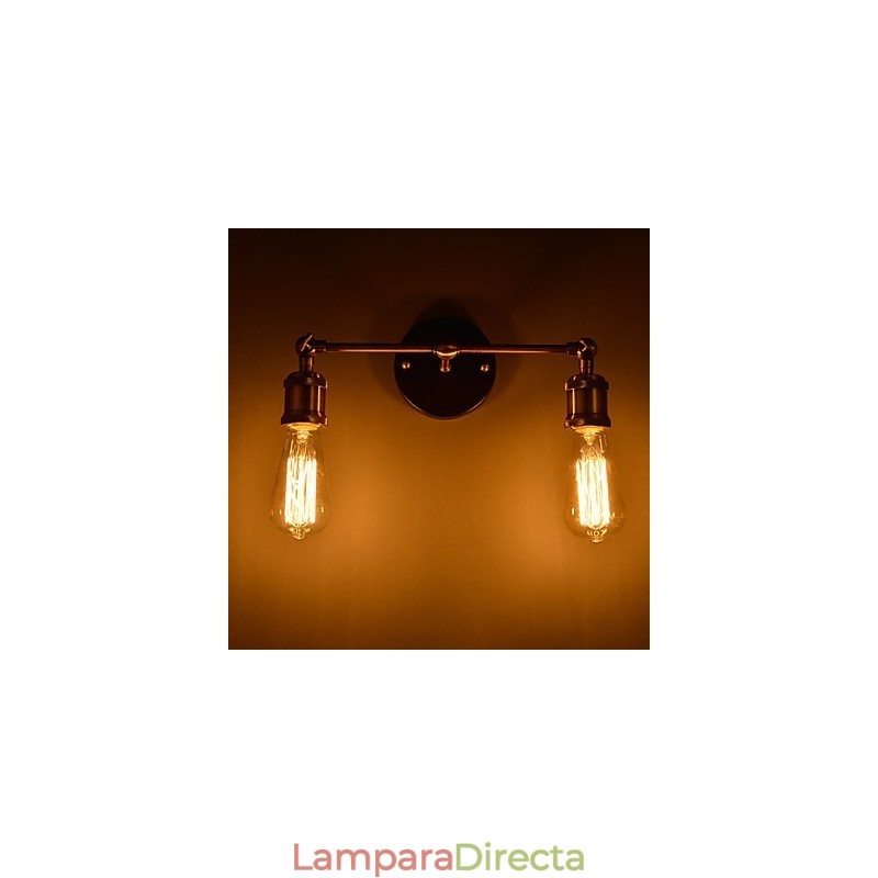 Apliques de pared para el hogar, aplique minimalista de pared para interiores, lámpara de hierro forjado, lámparas de noche para dormitorio y sala de estar.