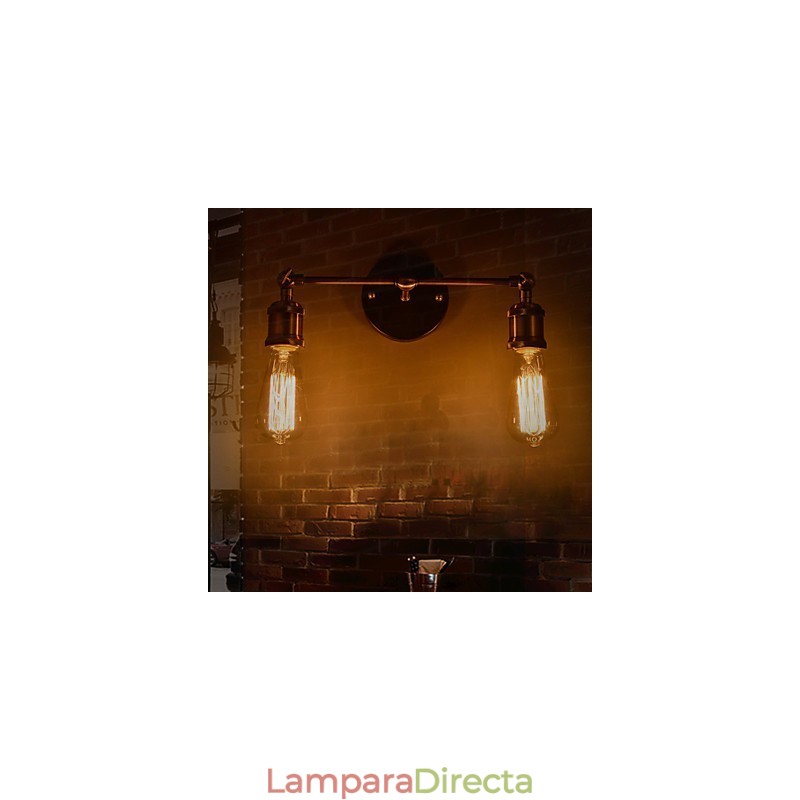 Apliques de pared para el hogar, aplique minimalista de pared para interiores, lámpara de hierro forjado, lámparas de noche para dormitorio y sala de estar.