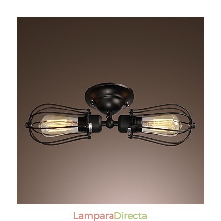 Aplique de pared dorado de 2 luces en estilo antiguo Aplique de pared dorado de 2 luces en estilo antiguo