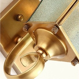 Apliques de pared estilo mini tradicional clásico metal