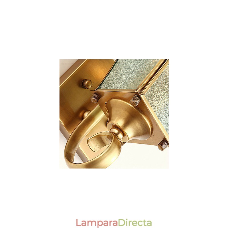 Apliques de pared estilo mini tradicional clásico metal