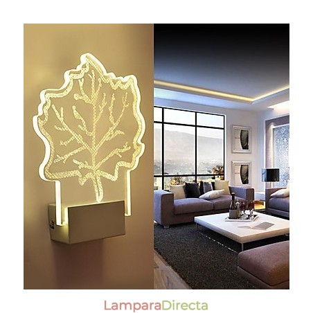 Lámpara de pared acrílica de PVC con chip de luz, moderna y contemporánea de metal. Lámpara de pared acrílica de PVC con chip de luz, moderna y contemporánea de metal.