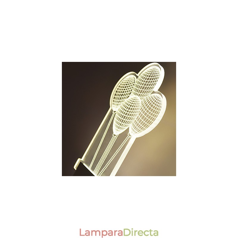 Lámpara de pared acrílica de PVC, moderna y contemporánea, de metal.