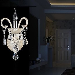 Apliques de pared de cristal modernos y contemporáneos de cristal