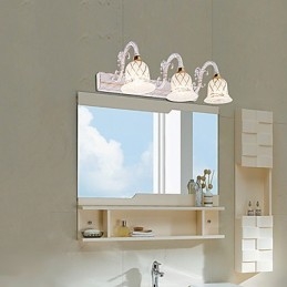 Apliques de pared para baño modernos contemporáneos de metal