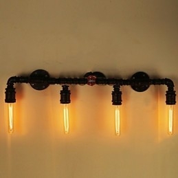 Apliques de pared estilo mini rústico de metal