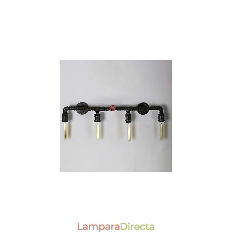 Apliques de pared estilo mini rústico de metal