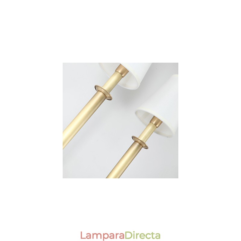 Apliques de pared estilo mini de metal campestre