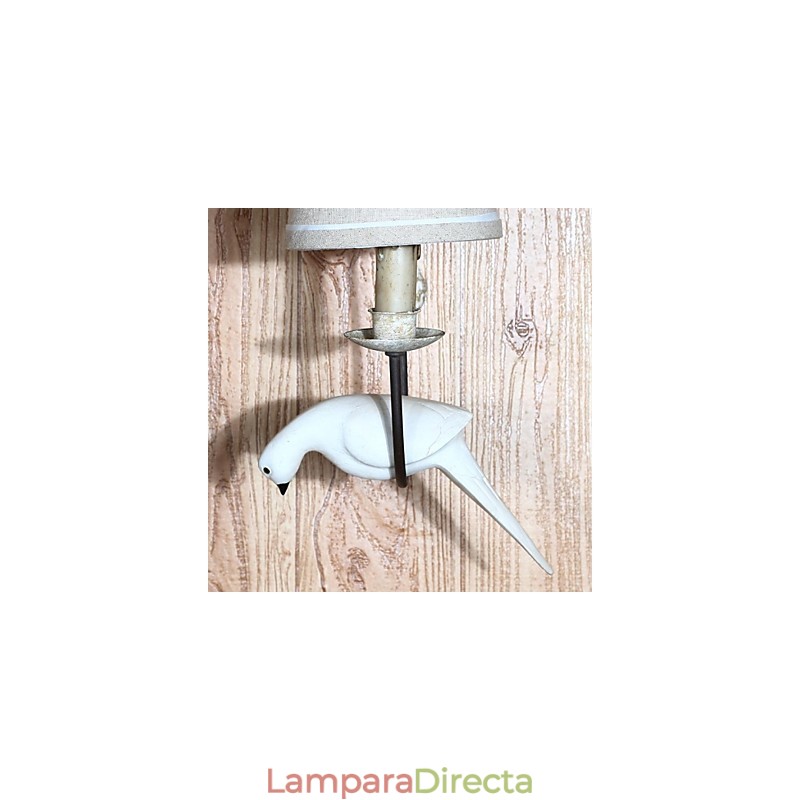 Apliques de pared estilo mini estilo rústico de madera de bambú