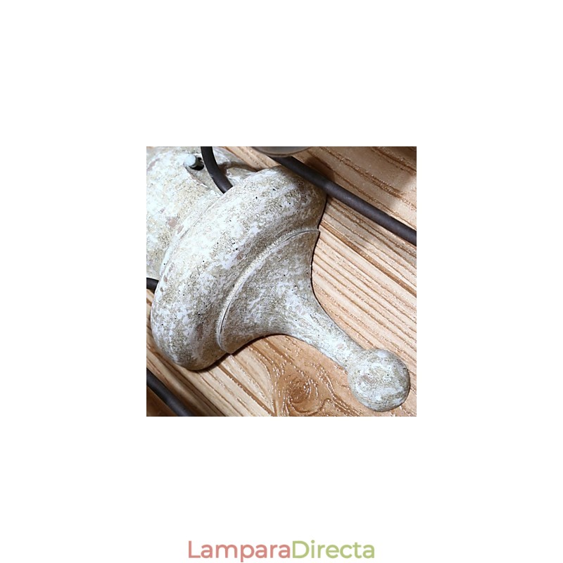 Apliques de pared estilo mini estilo rústico de madera de bambú