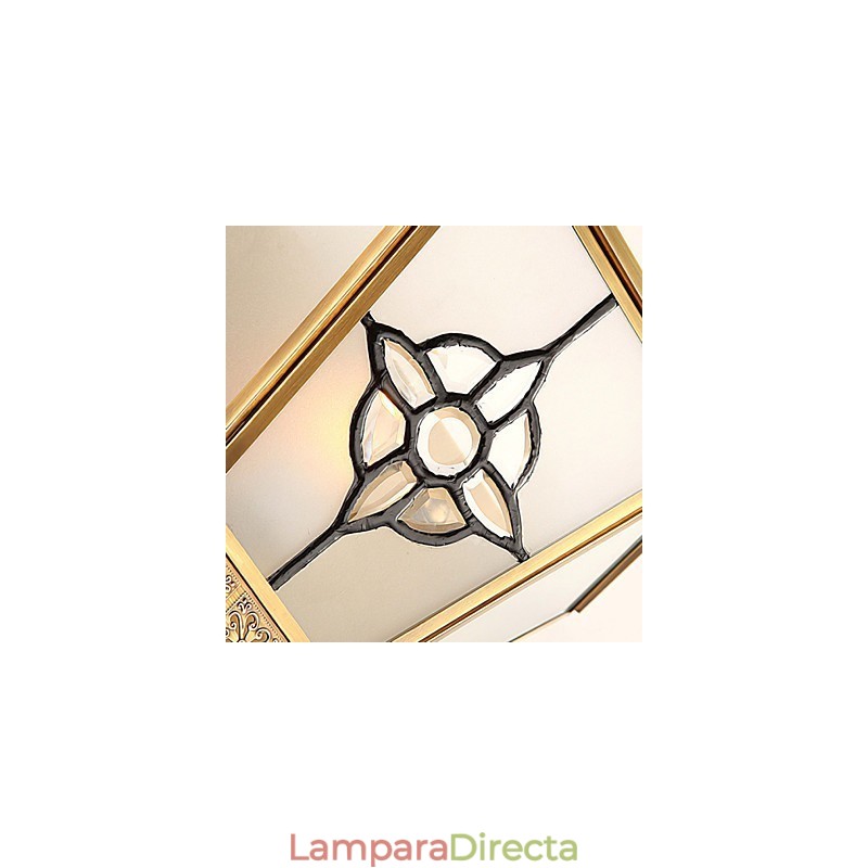 Apliques de pared estilo mini tradicional clásico metal