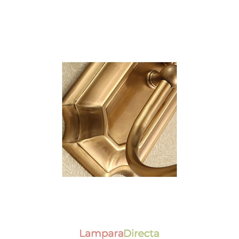 Apliques de pared estilo mini tradicional clásico metal