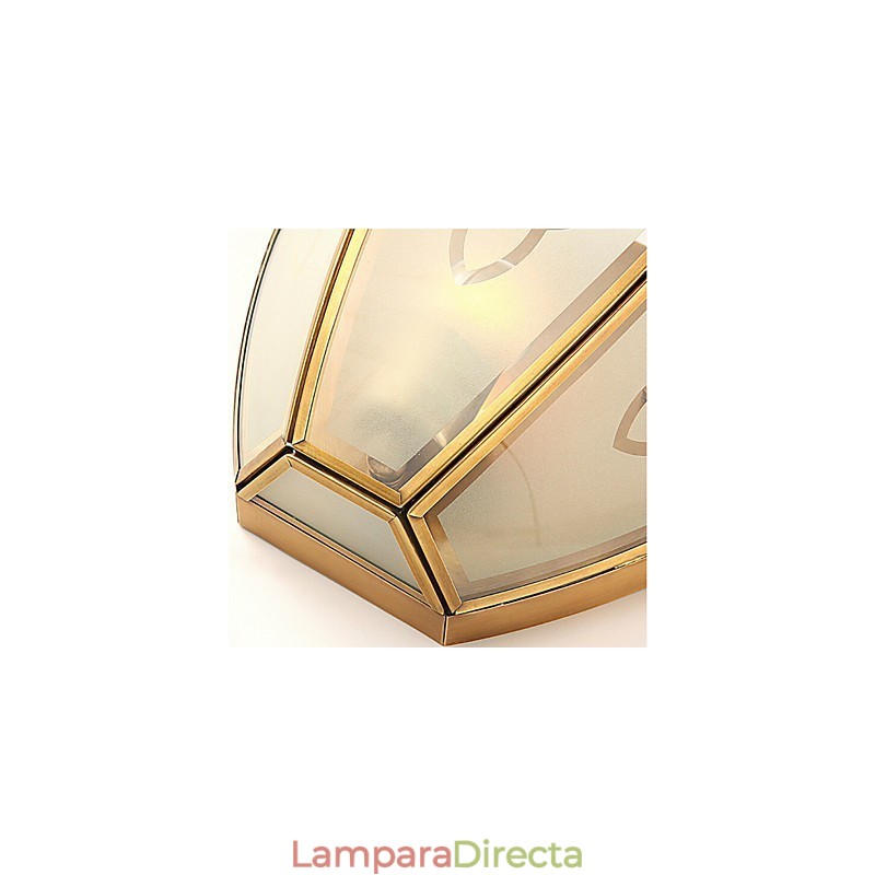 Apliques de pared estilo mini tradicional clásico metal